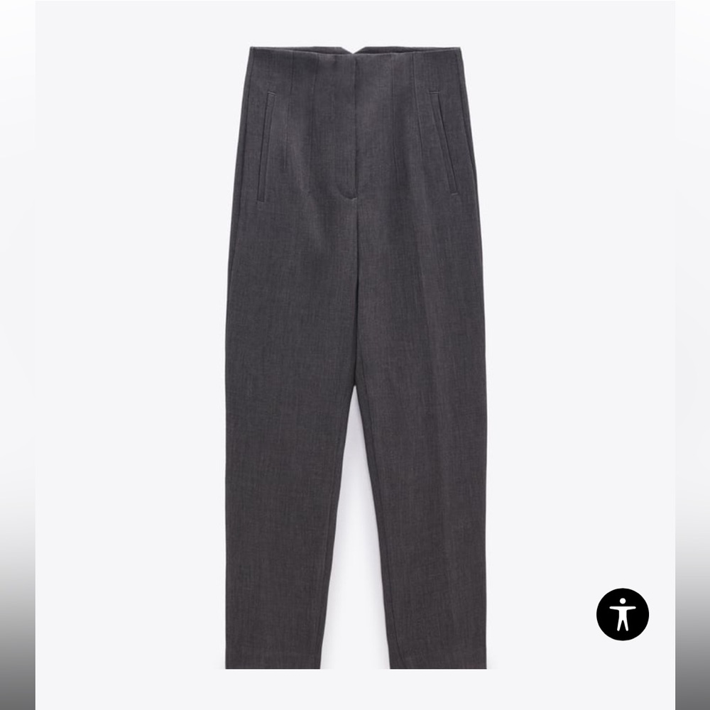 Zara high waisted trouser